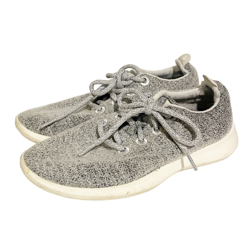 Allbirds Womens Size 8 Light Grey Wool Runners Running Shoes